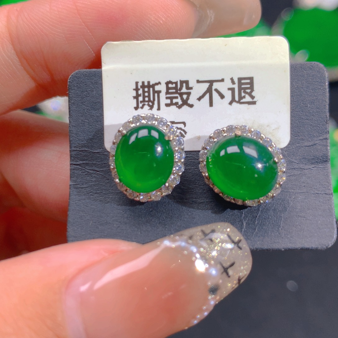 翡翠颈饰银S925镶嵌11111111111