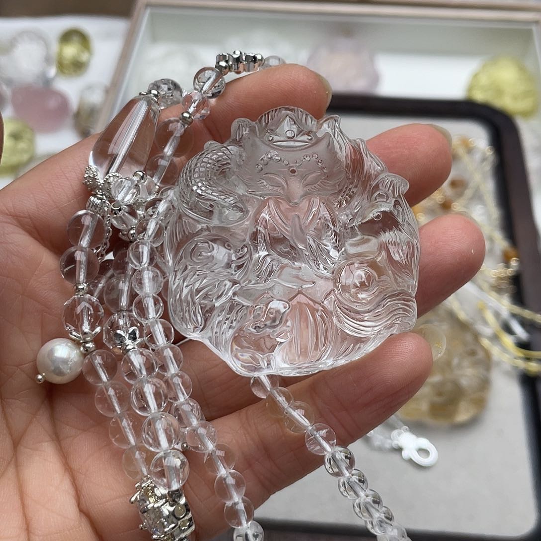 未镶嵌吊坠(不含链)水晶沅*