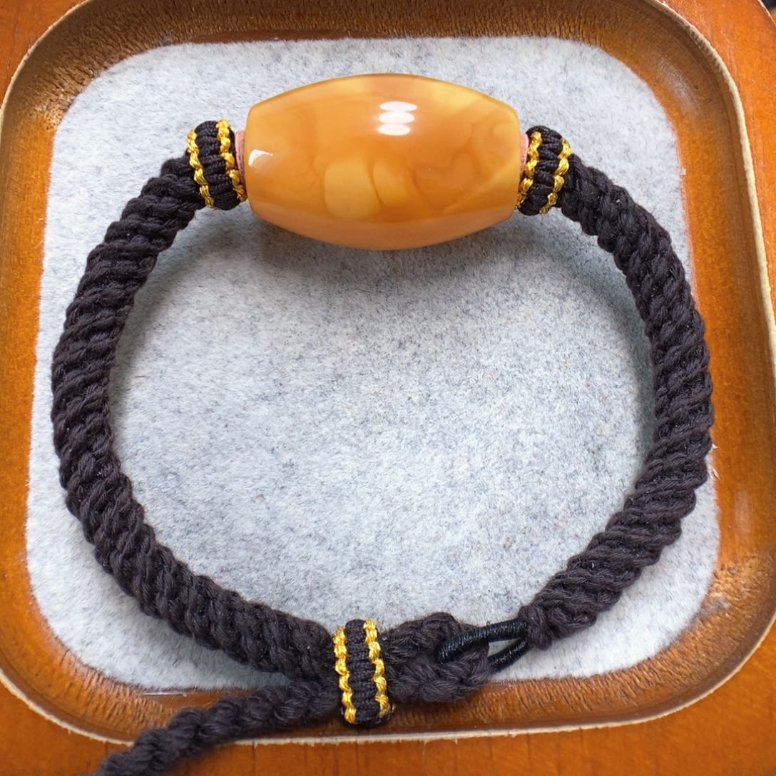 蜜蜡手绳未镶嵌蜜蜡