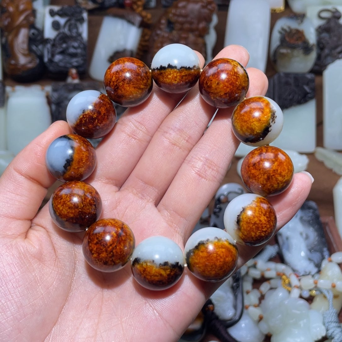 和田玉颈饰未镶嵌晓*