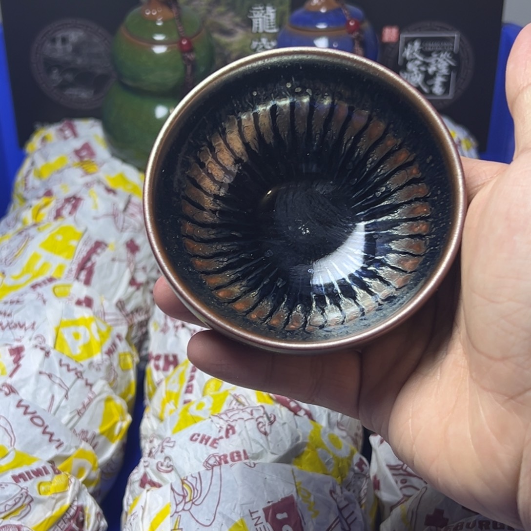 茶盏建阳建盏喝茶主人杯