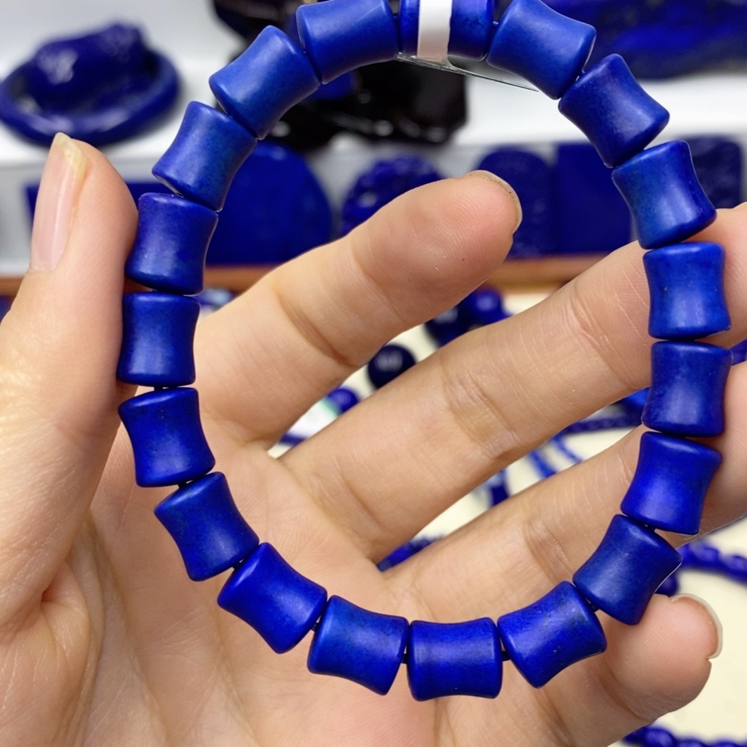 青金石手链未镶嵌