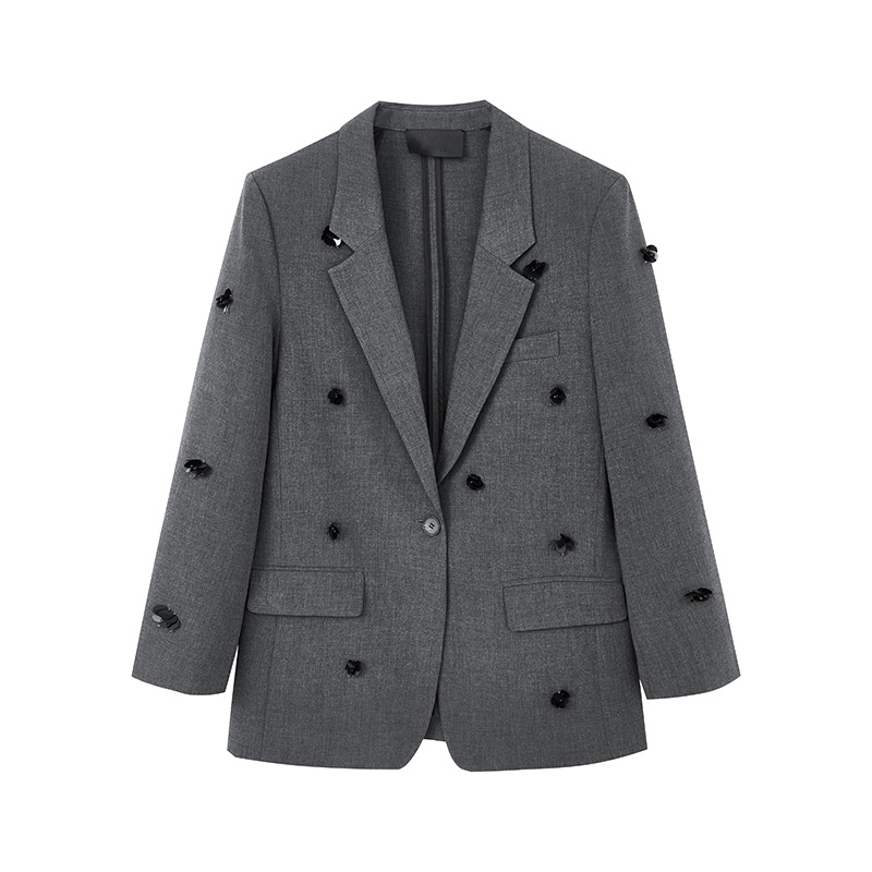 【达人专属】钉珠西装外套N3036