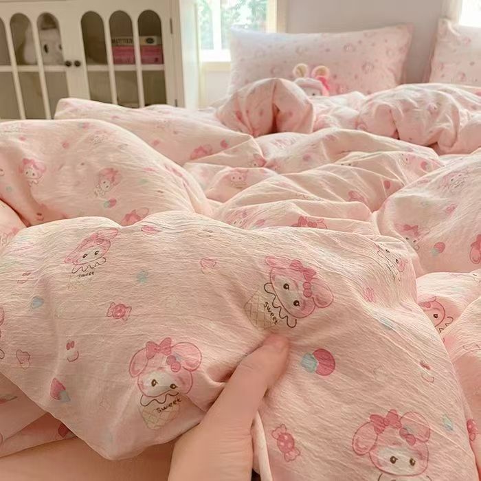 【年终特卖】【春秋被】甜品娃娃200X220CM可机洗单人双人被冬被子