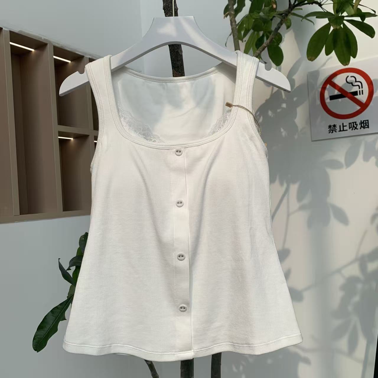 【抖音专属】美背（1077-米白色）