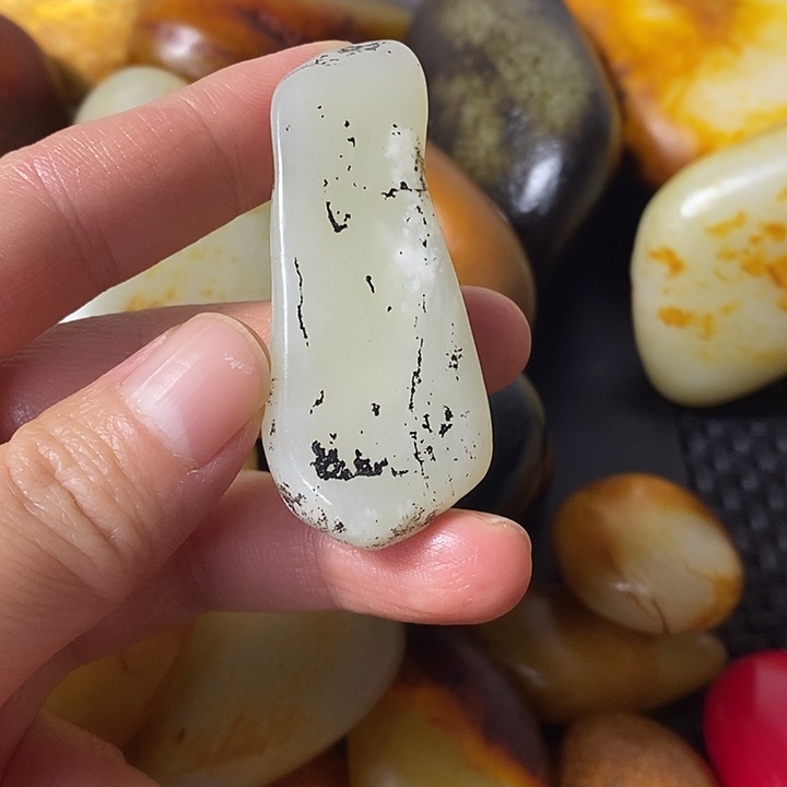 小***刀和田玉未镶嵌挂件