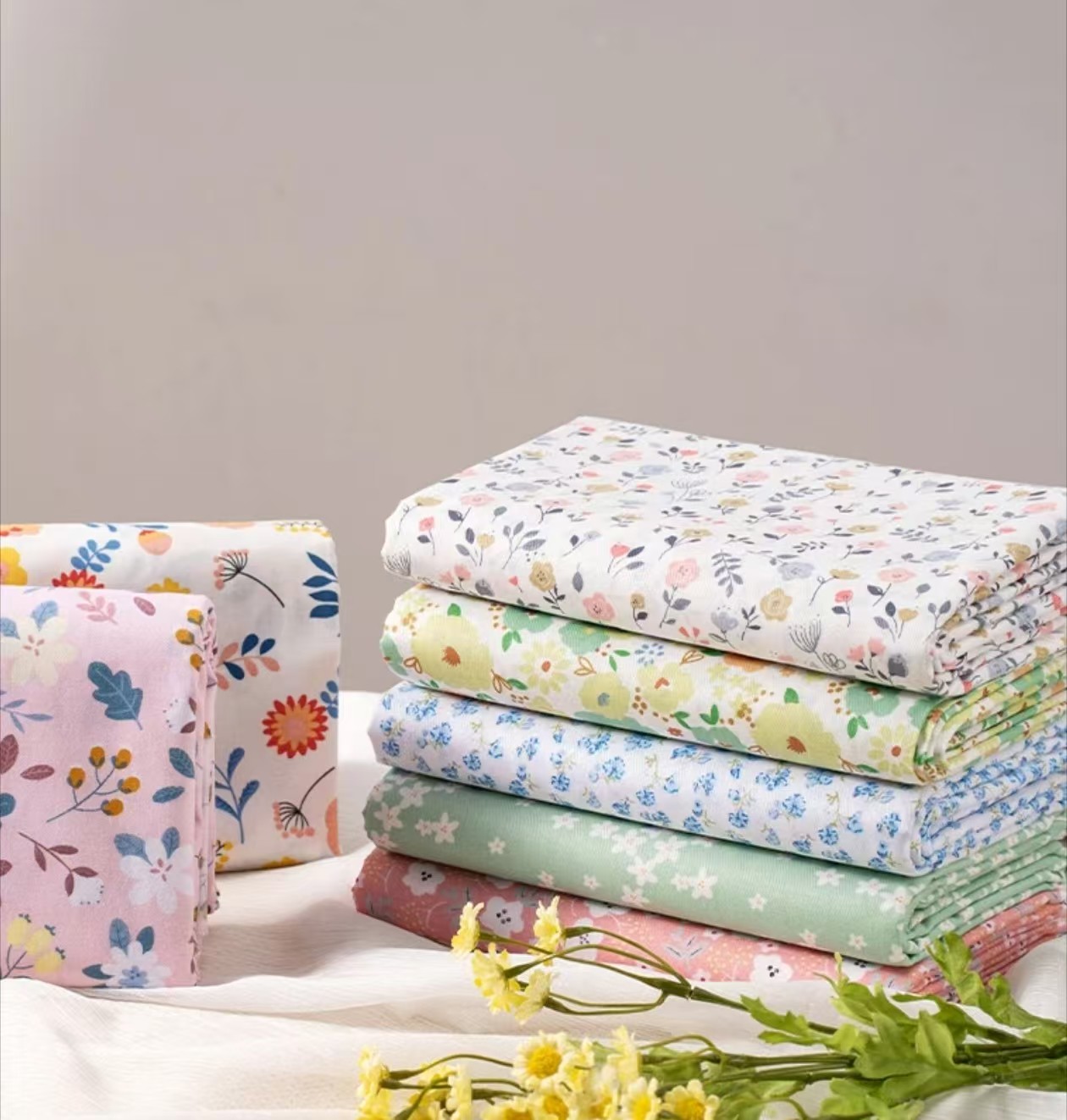 （艾尚家纺）布料、布块不挑花色听主播介绍