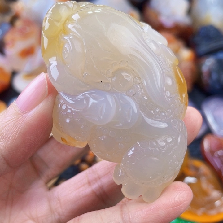 未镶嵌天然玛瑙/玉髓