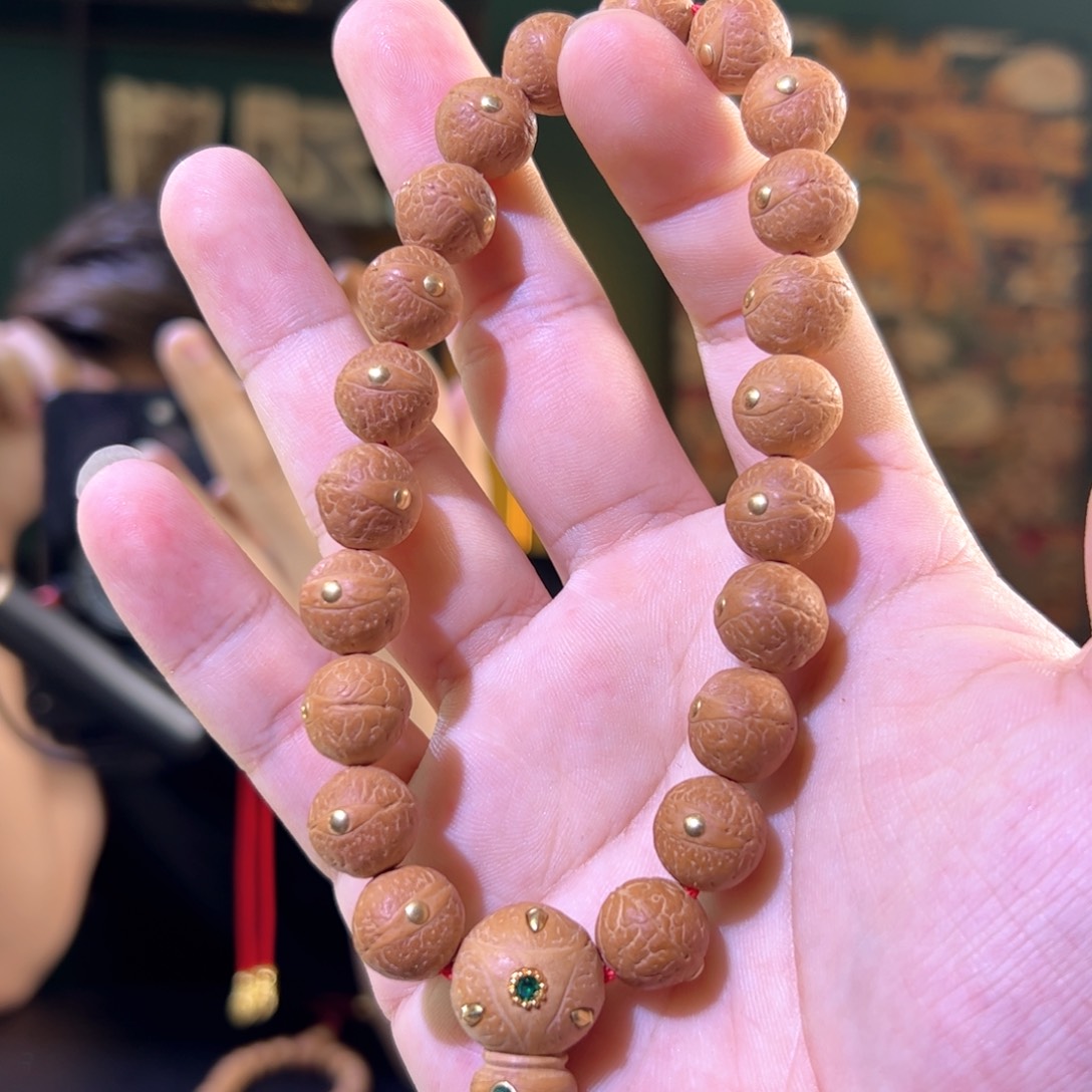 凤眼菩提手串镶嵌