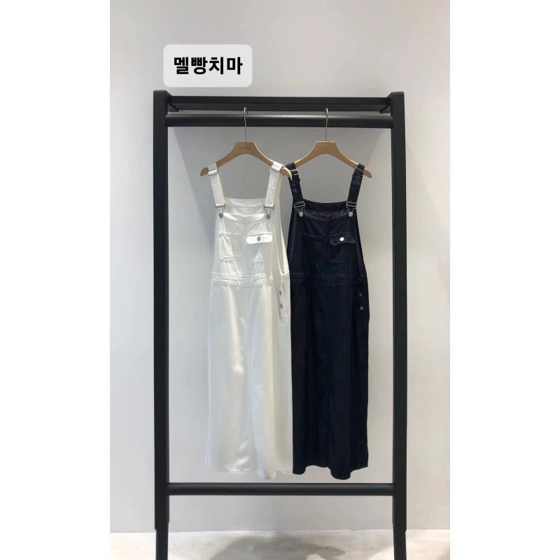 韩国欧巴家牛仔连体裙701