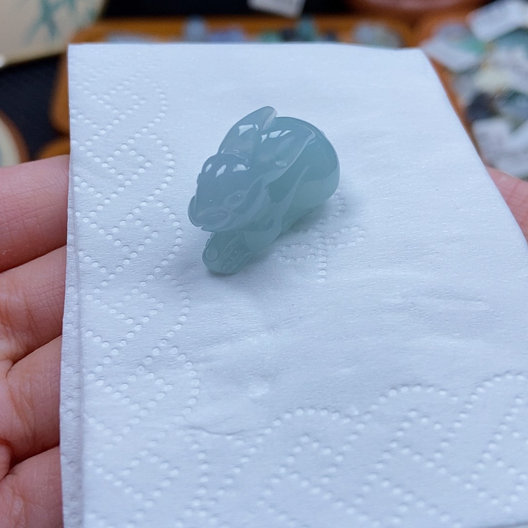 未镶嵌挂件翡翠闪
