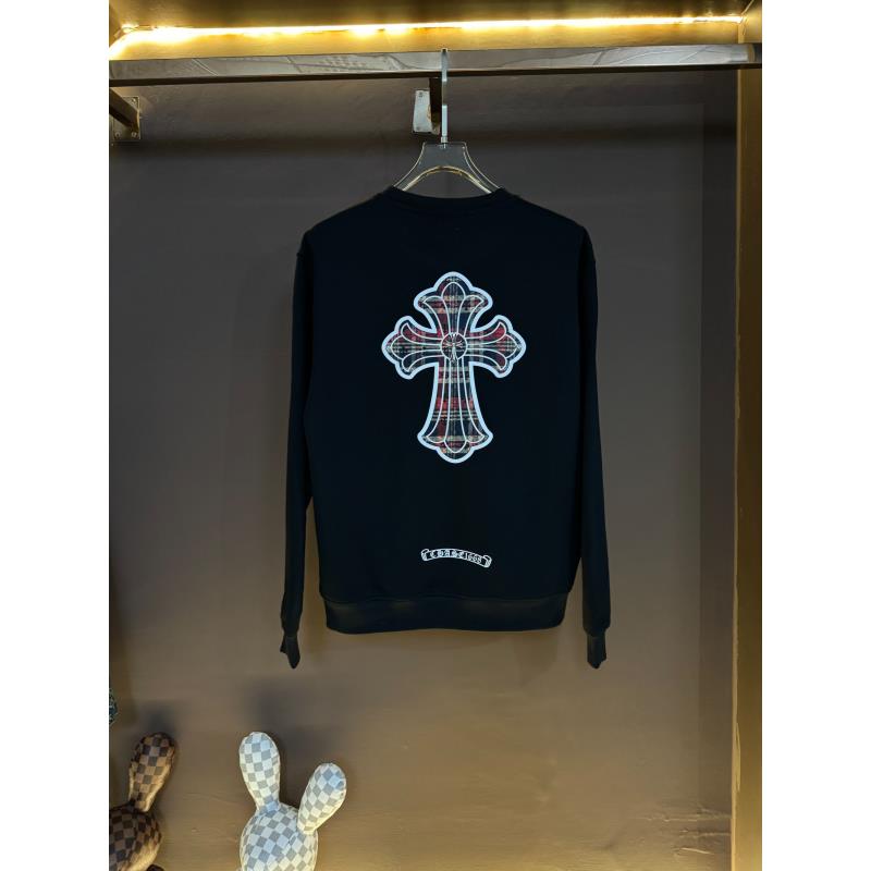 【加绒卫衣】 潮流百搭圆贴布加绒圆领套头卫衣（男女同款）时尚休闲