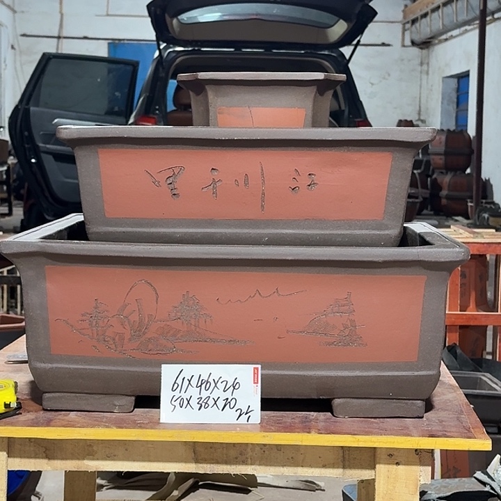 紫砂花盆紫砂花盆