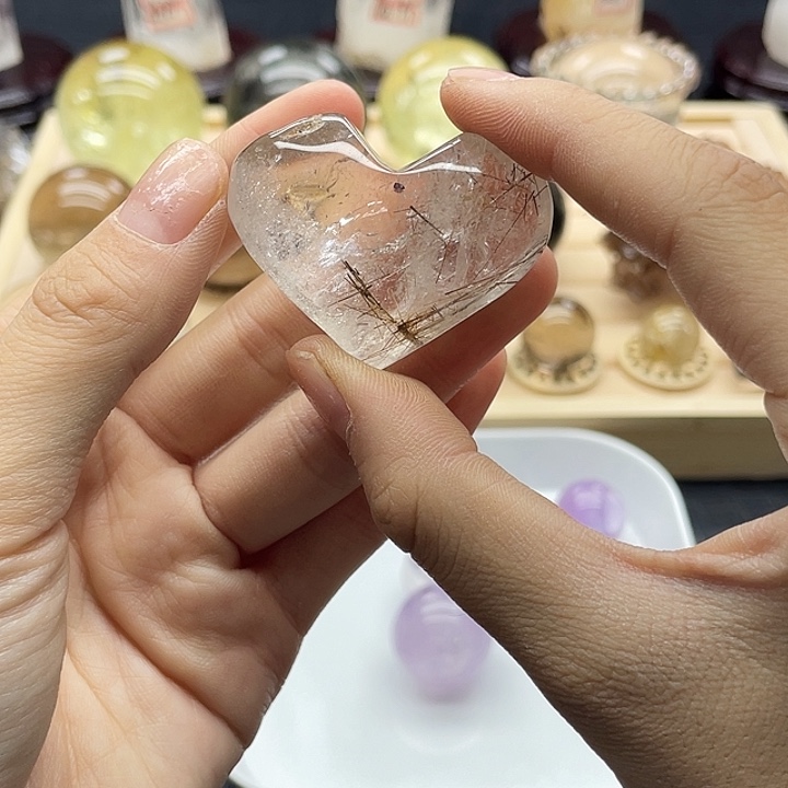 珠宝半成品紫晶未镶嵌100水晶石
