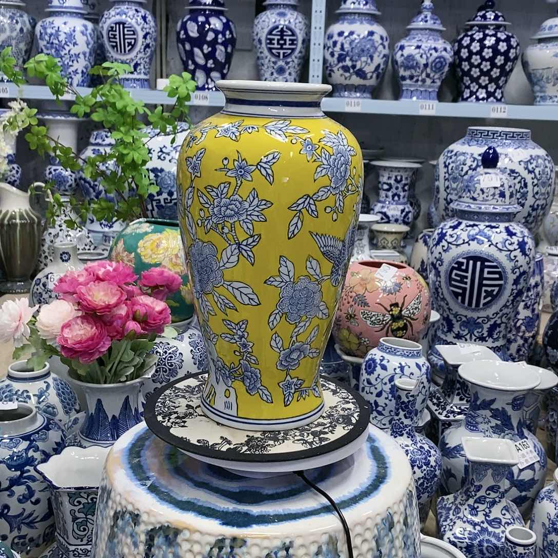 【闪购商品】摆件美人瓶瓷器摆件…………………………
