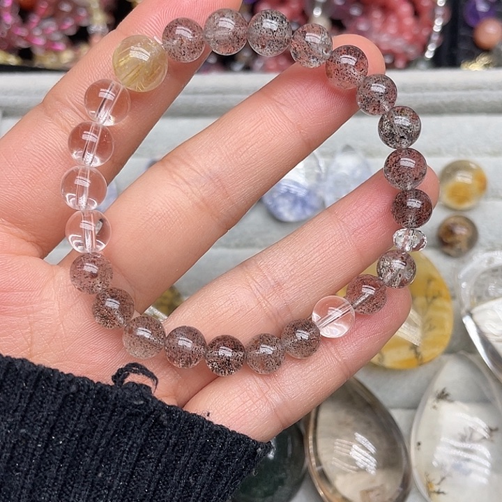 水晶手链未镶嵌定制
