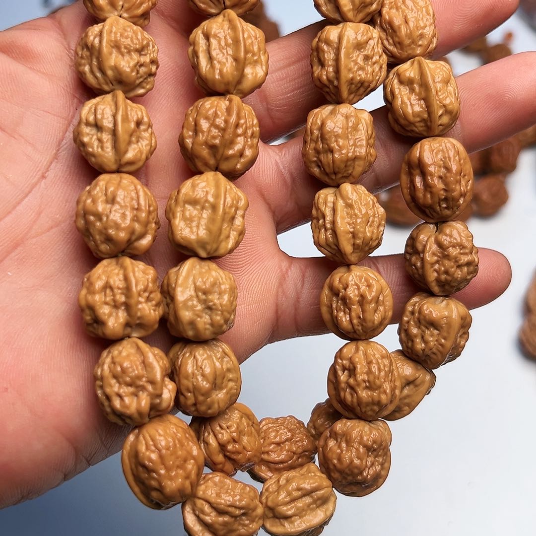 猴头核桃吊坠浮**粟金蟾15杰作血蛤