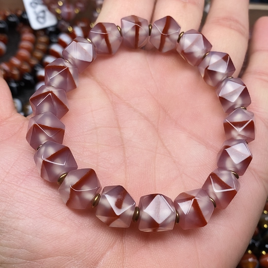 玛瑙/玉髓未镶嵌手链