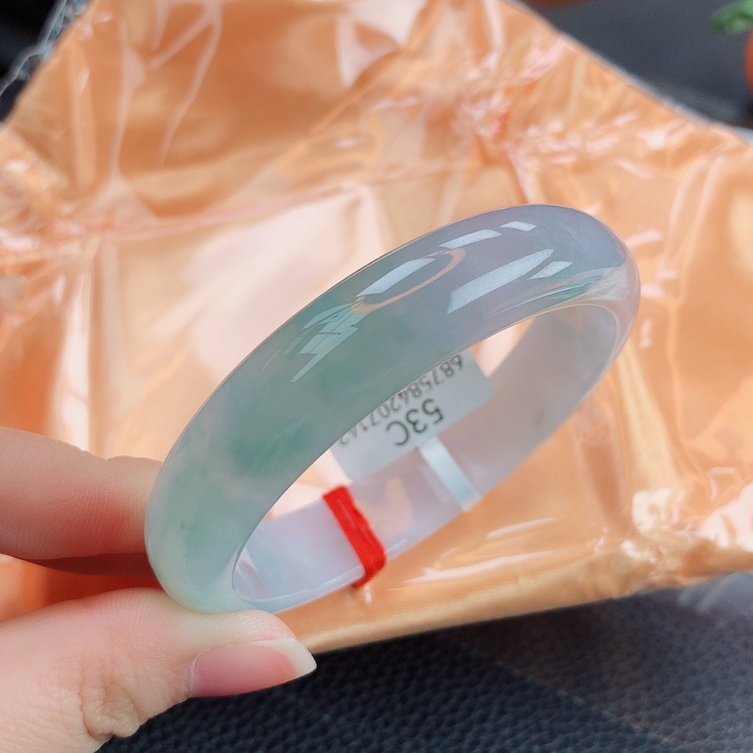 翡翠手镯未镶嵌缅甸天然翡翠a货