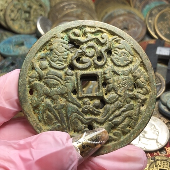 没***呀铜现代仿制工艺品花钱