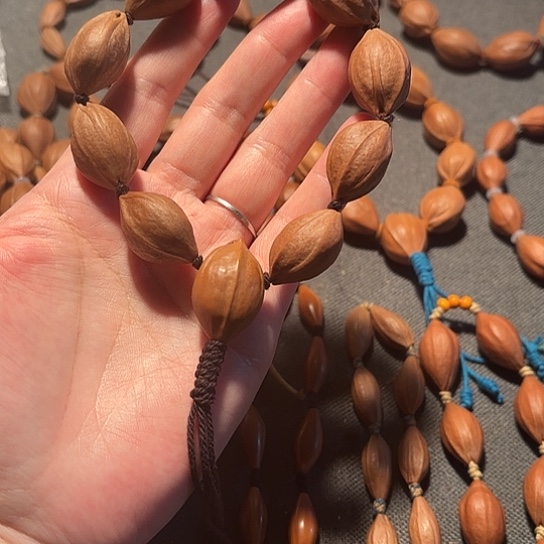 橄榄核手串/手链K****刘梅林铁核1627手串