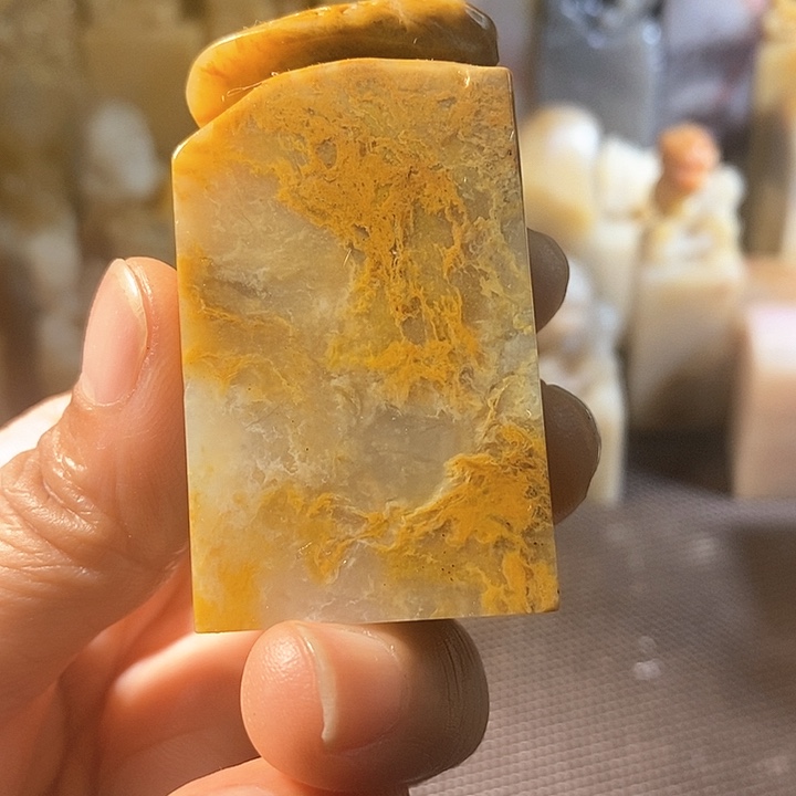 巴林石印石巴林石印章雕钮章