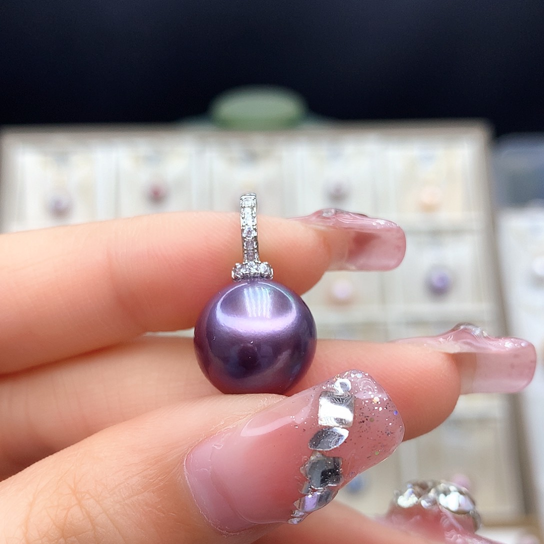 淡水珍珠颈饰合金