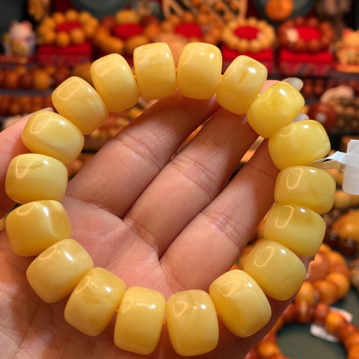 【闪购商品】蜜蜡手串未镶嵌蜜蜡手串