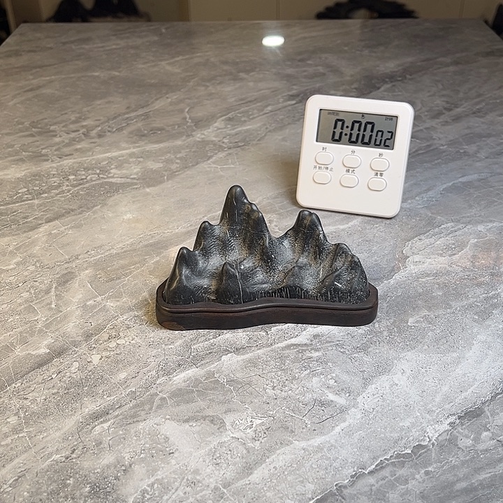 忘***川奇石茶宠鱼缸文房摆件 