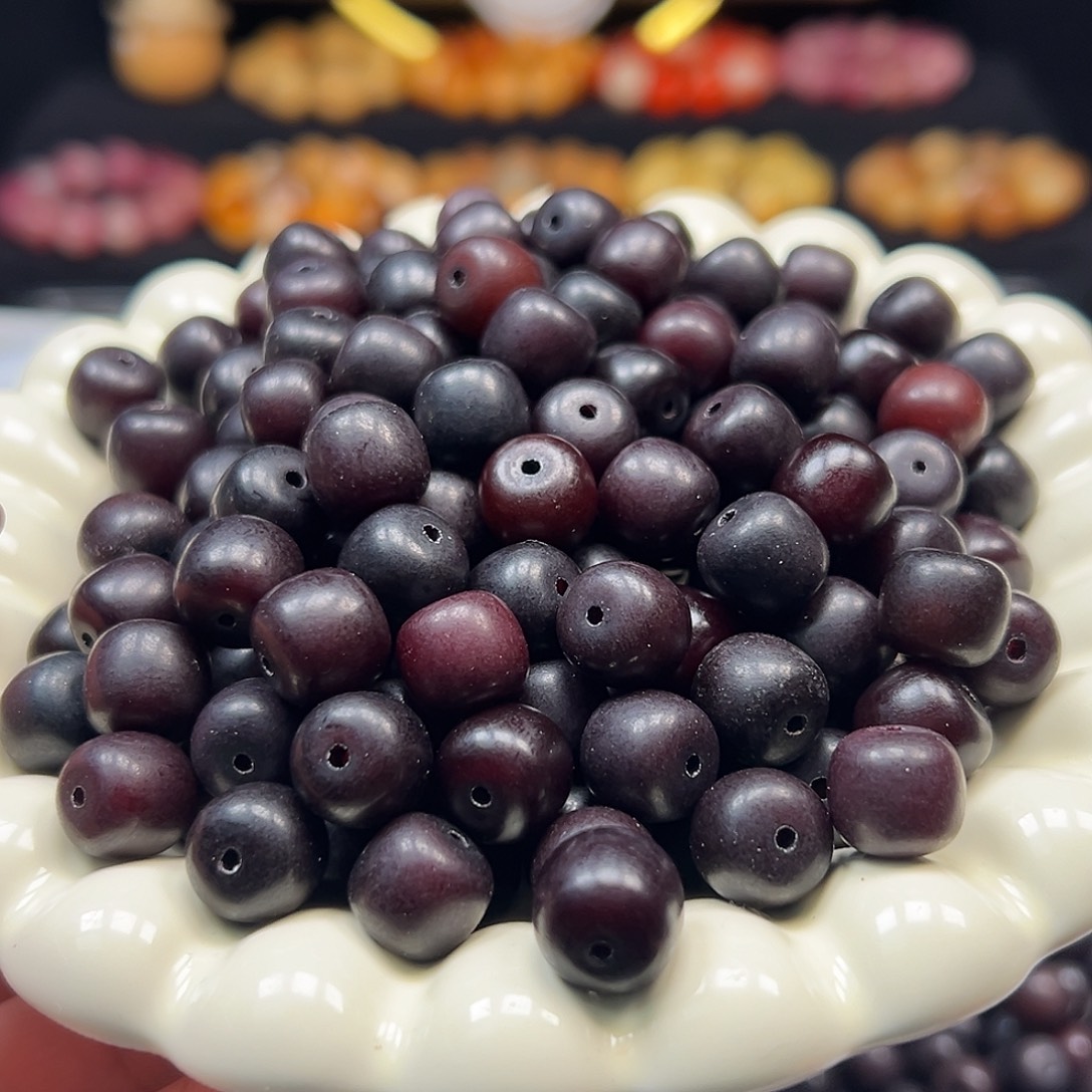 菩提根/象牙果手串微瑕卡12车厘子桶100颗卡牌➕100