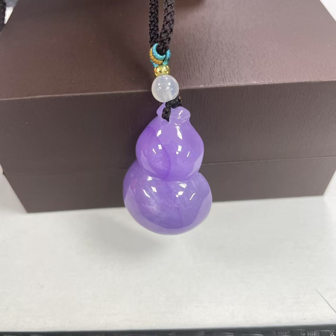 【大喜儿】浅紫葫芦吊坠-12WQ1970