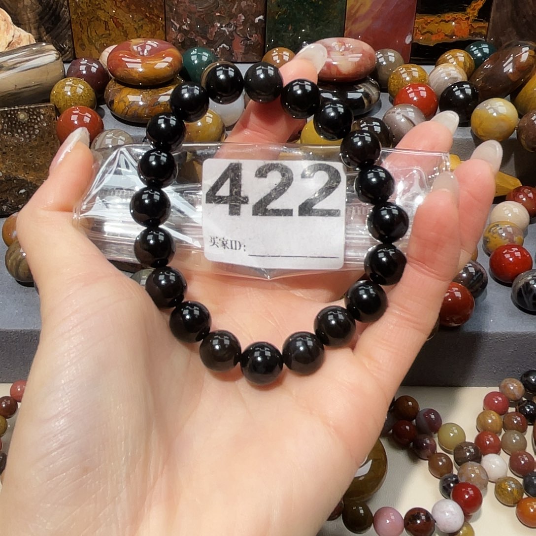 硅化玉未镶嵌天然北票硅化玉手串10.7