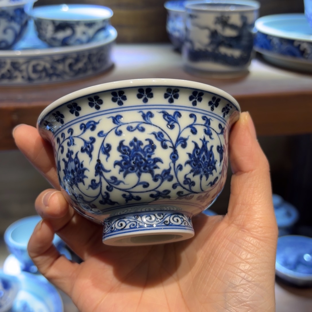 瓷片景德镇纯手工手绘