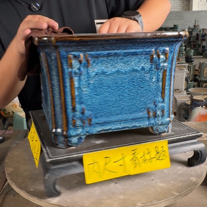 。一风堂石湾花盆 内21*16