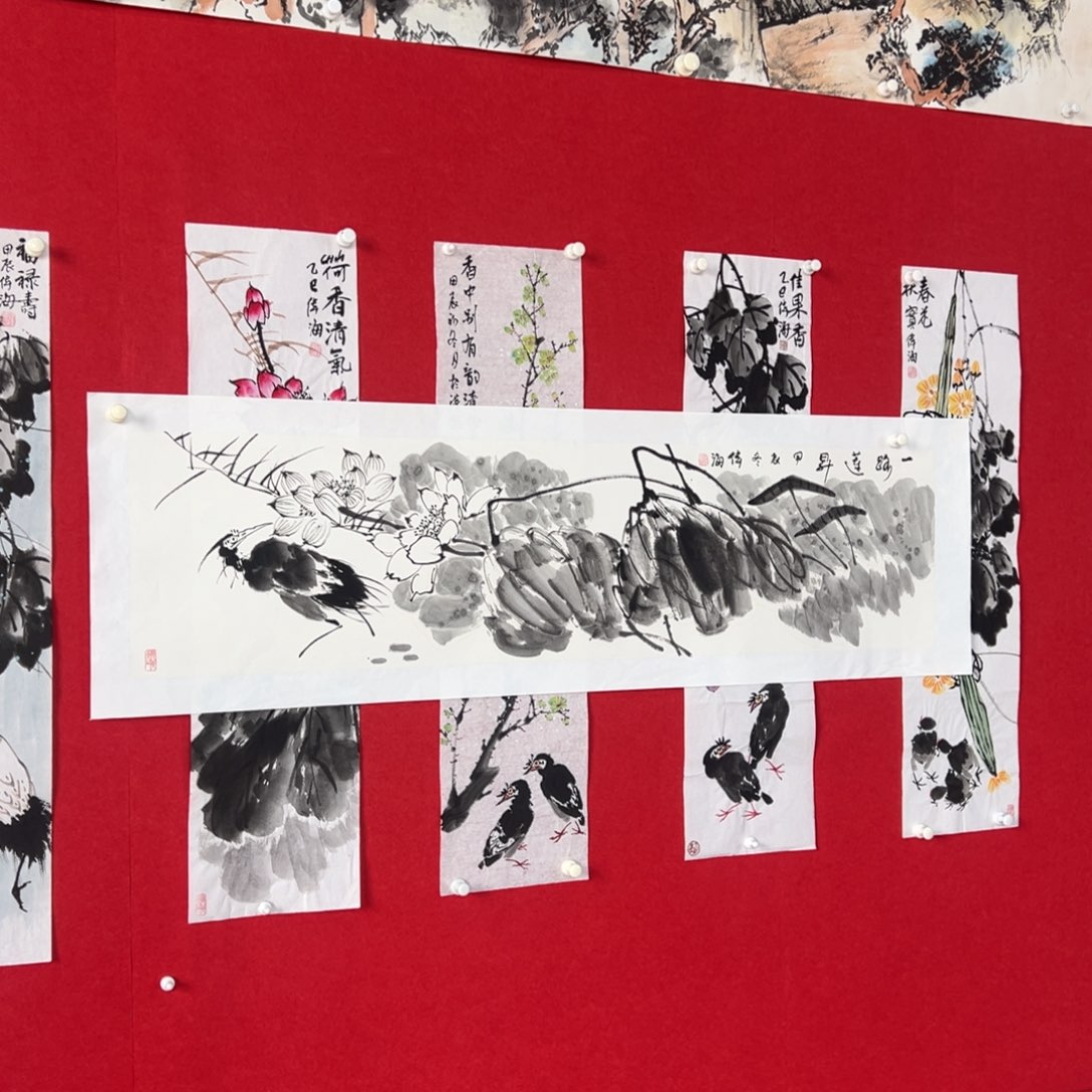 国画绘画国画作品