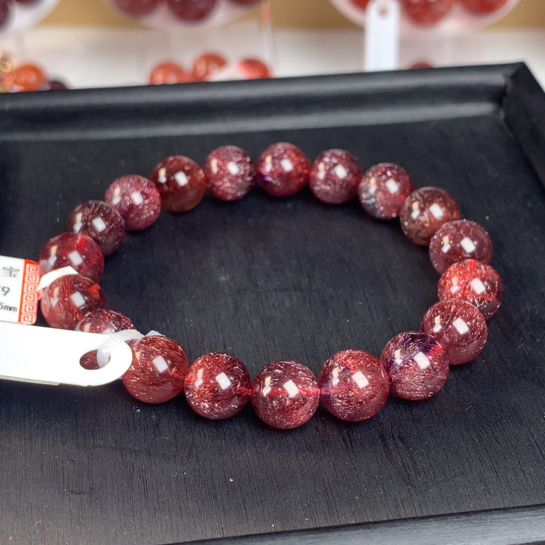 未镶嵌手链水晶超七 10.5mm