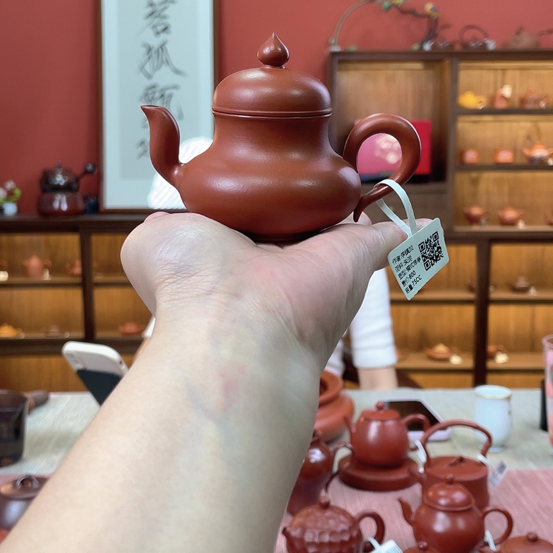 茶壶紫砂潮州全手工手拉壶