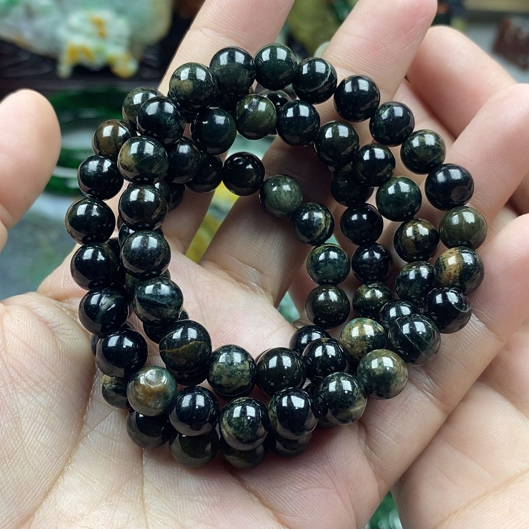 颈饰未镶嵌翡翠长项链