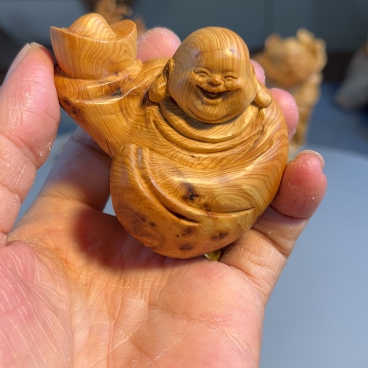 柏木（崖柏）根雕工艺摆件