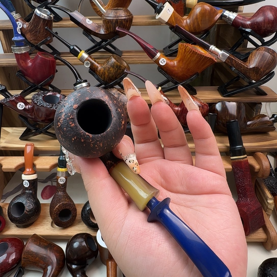 石楠木手工橡果烟斗