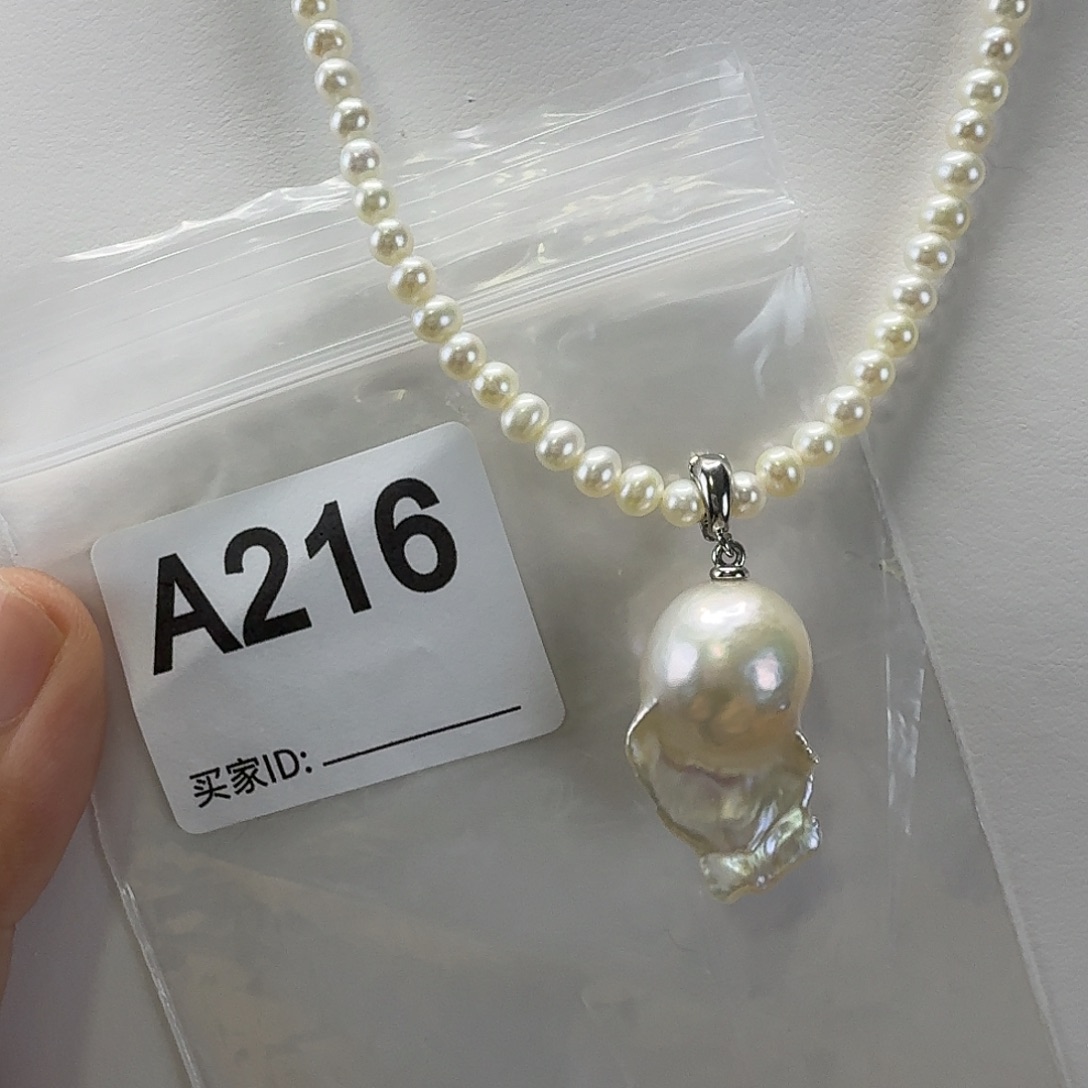 吊坠(不含链)合金淡水珍珠
