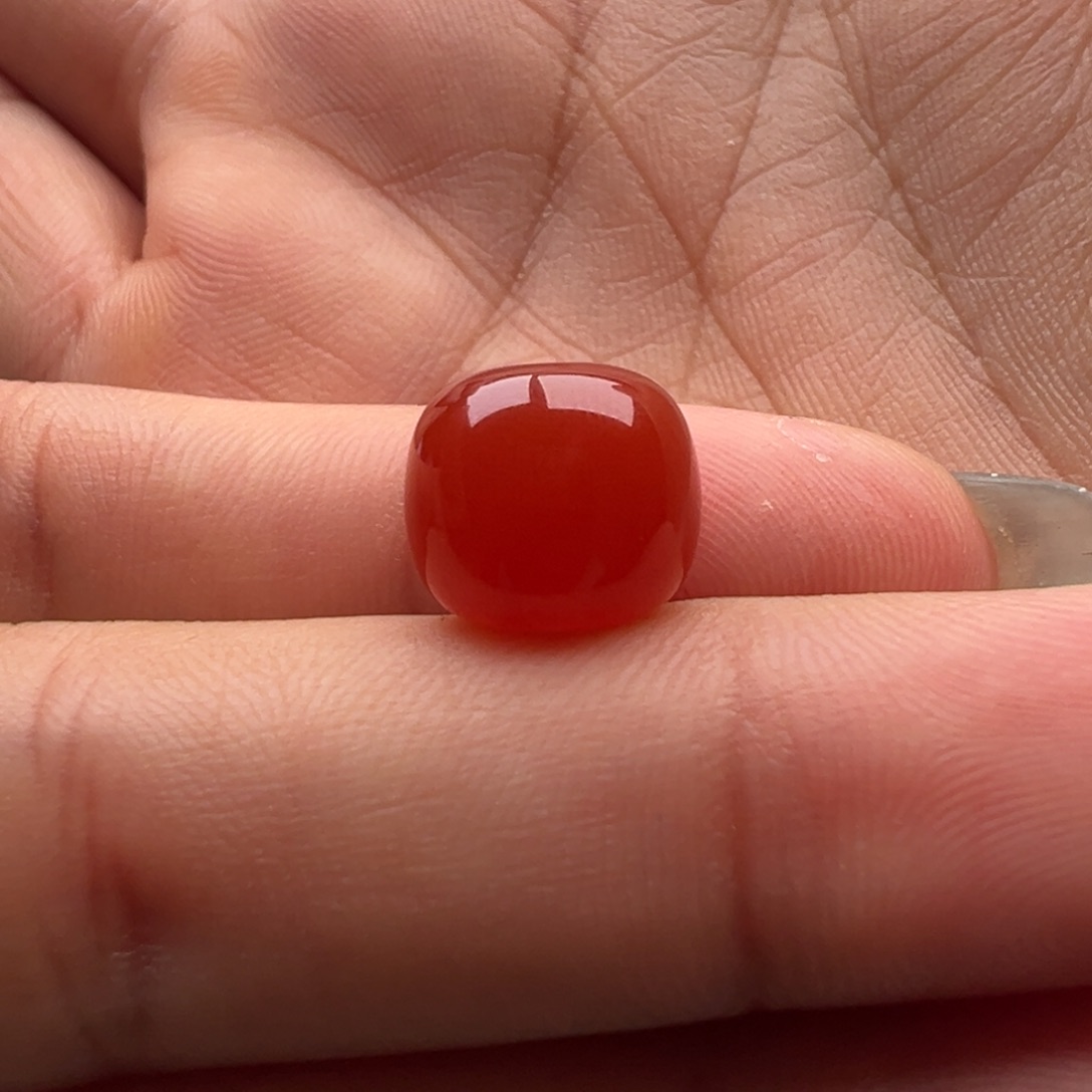 南红玛瑙未镶嵌老型10.8x9.6