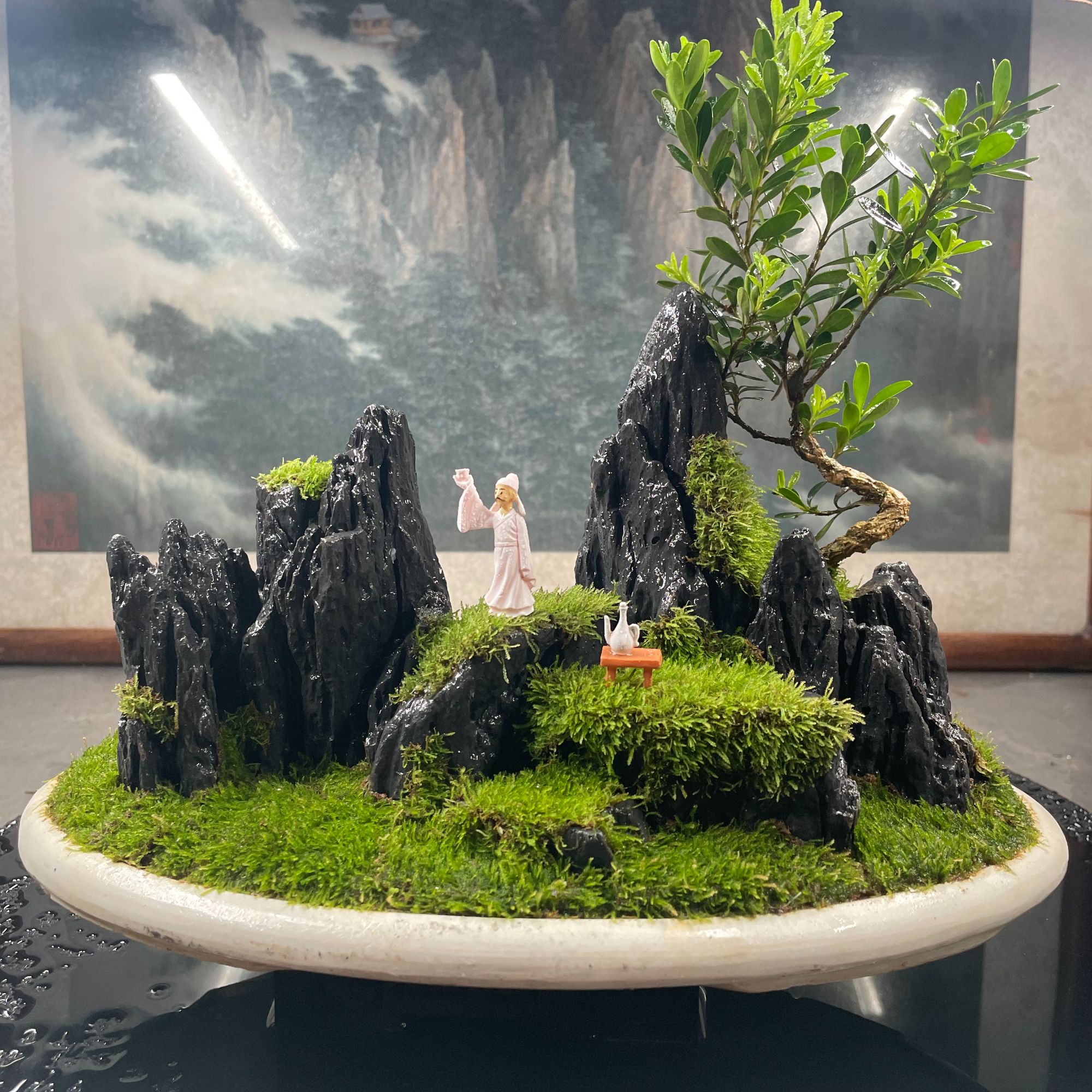 云门仙台-创意摆件长30-宽16-高26