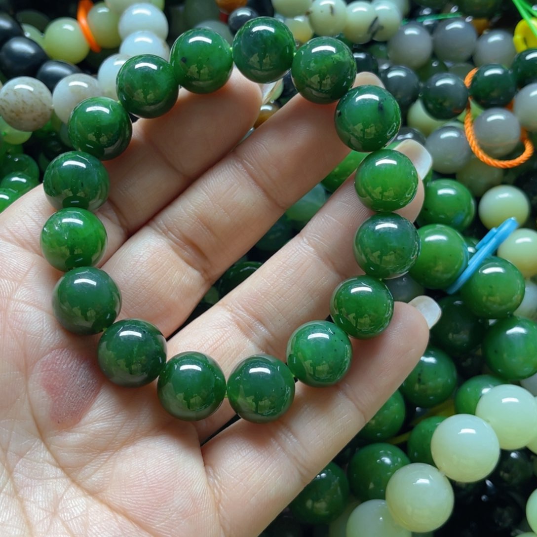 和田玉手链未镶嵌