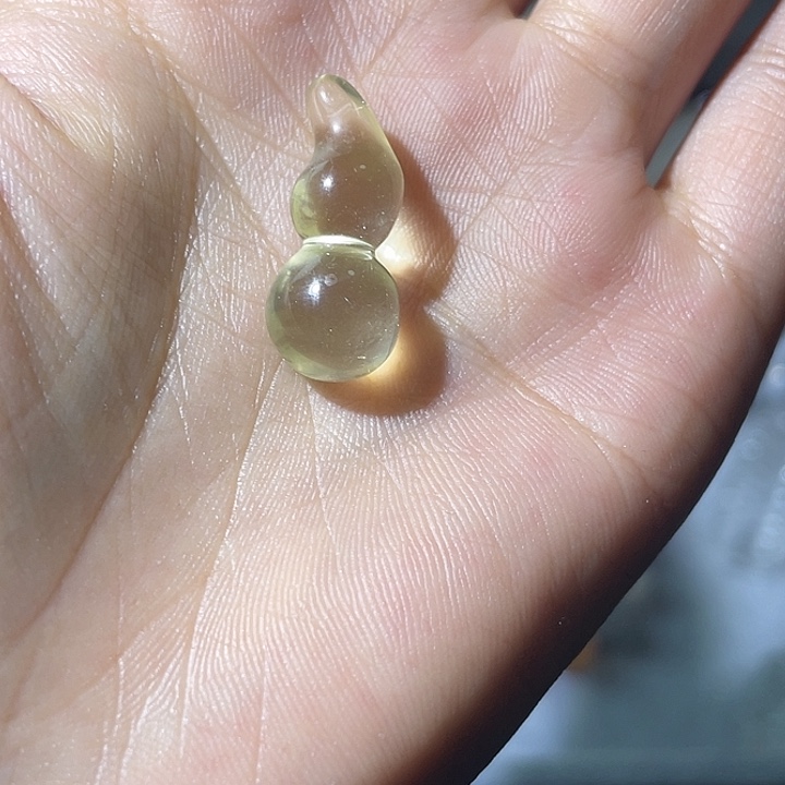 黄晶珠宝半成品银S925镶嵌