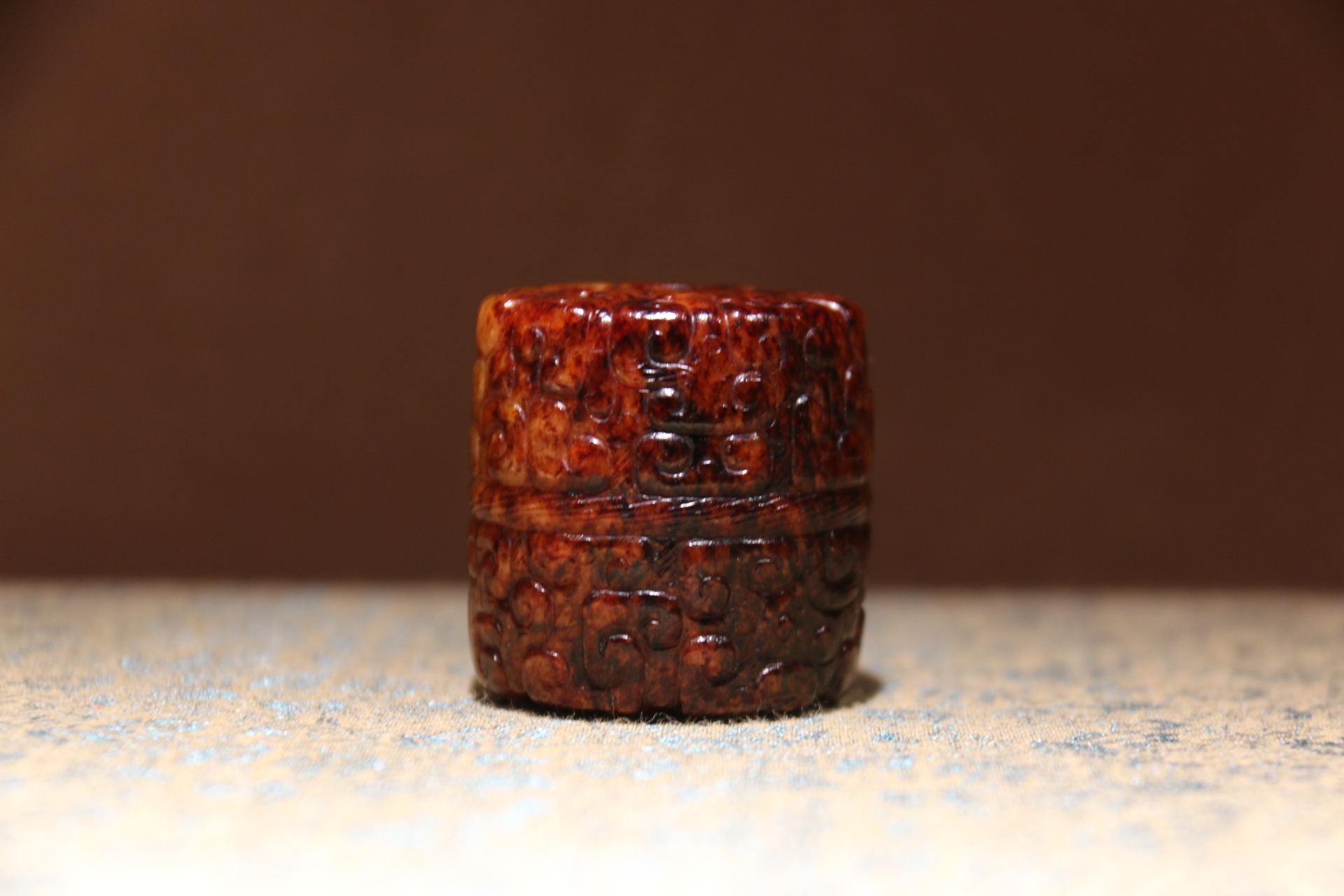 和田玉龙纹勒子勒子