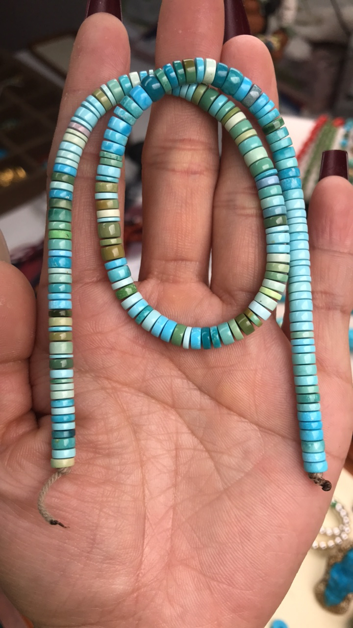 绿松石直切锁骨666