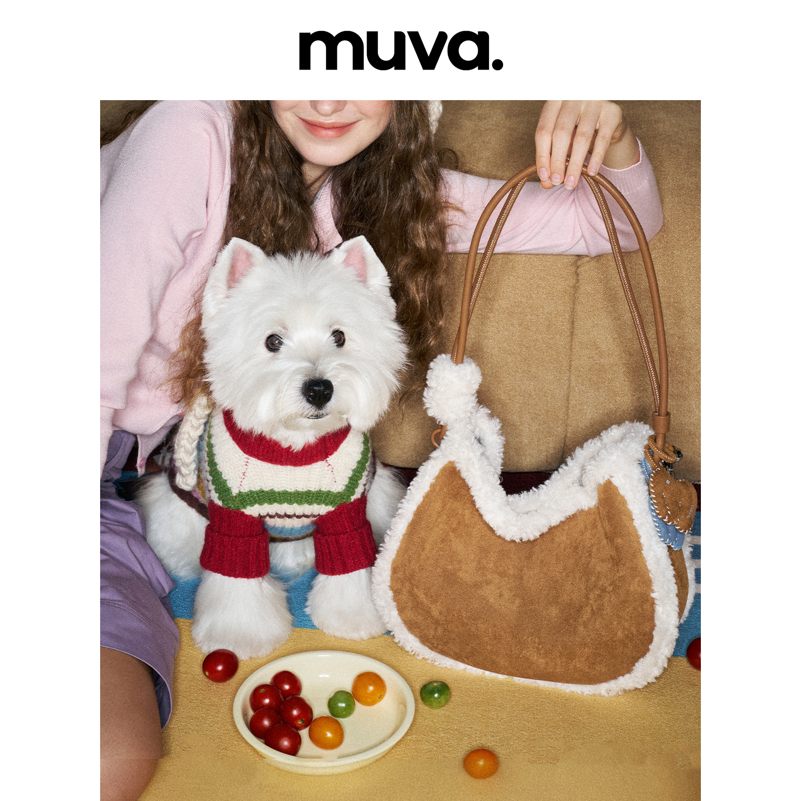 MUVA大容量单肩包包女式2025新款通勤包单肩休闲包挎包9.26新品