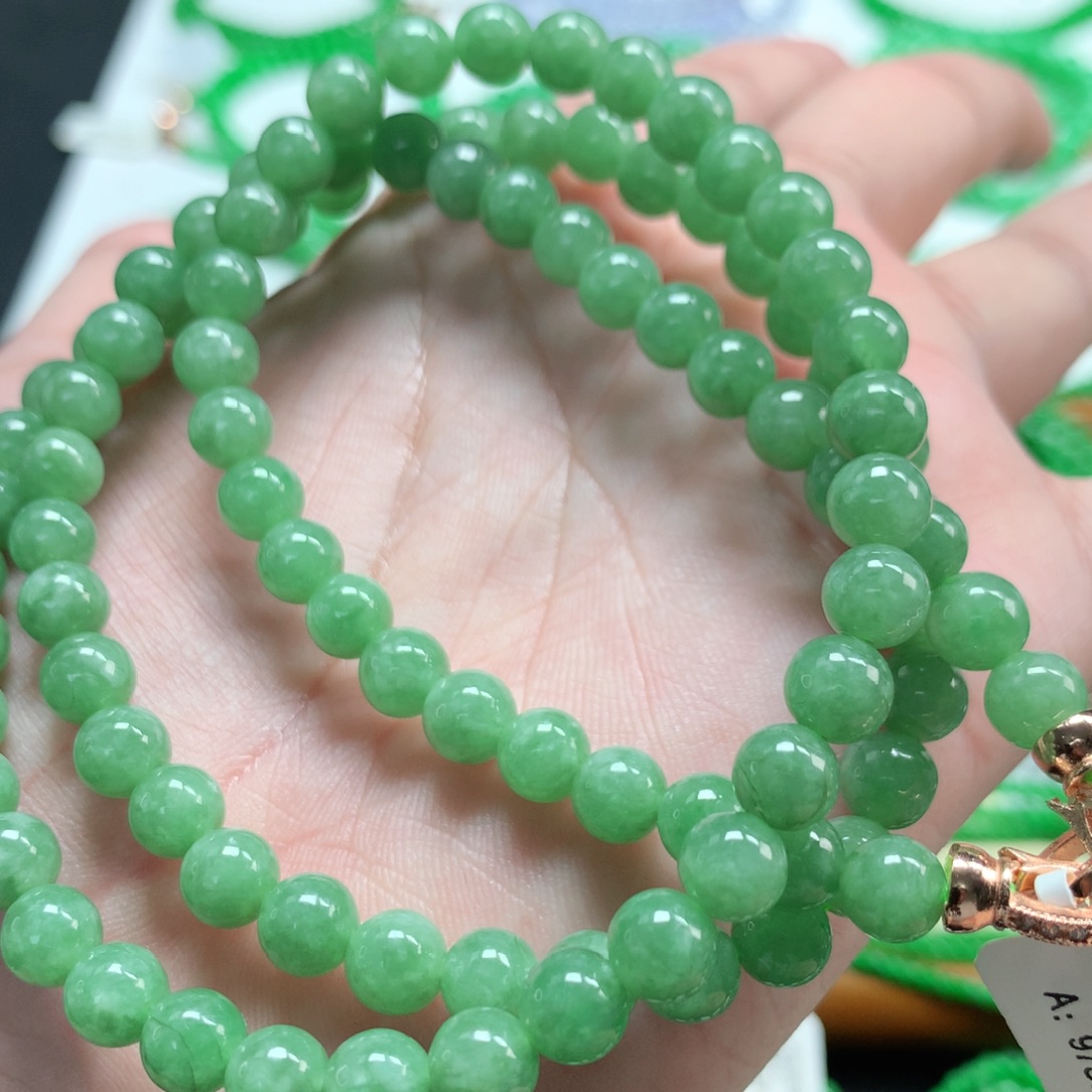 翡翠未镶嵌手链翡翠