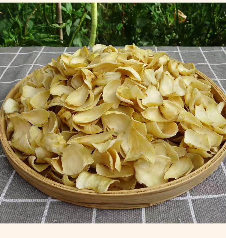 秦岭野生百合干煮粥煮汤口感粉糯